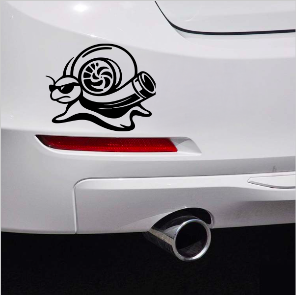 Стикер за автомобил - Turbo Snail