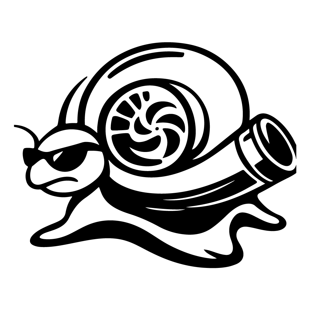 Стикер за автомобил - Turbo Snail