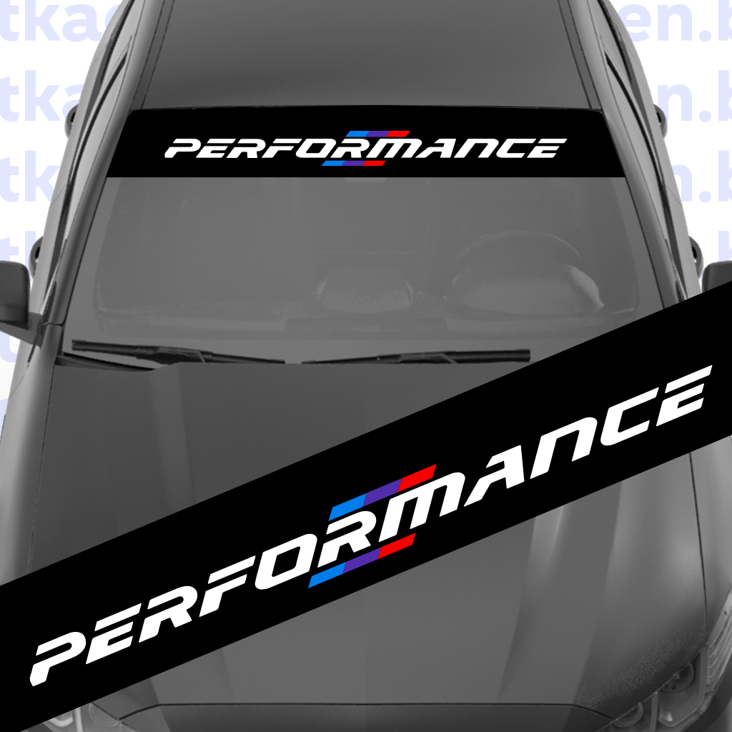 стикер фолио за предно стъкло сенник за кола performance самозалепващо