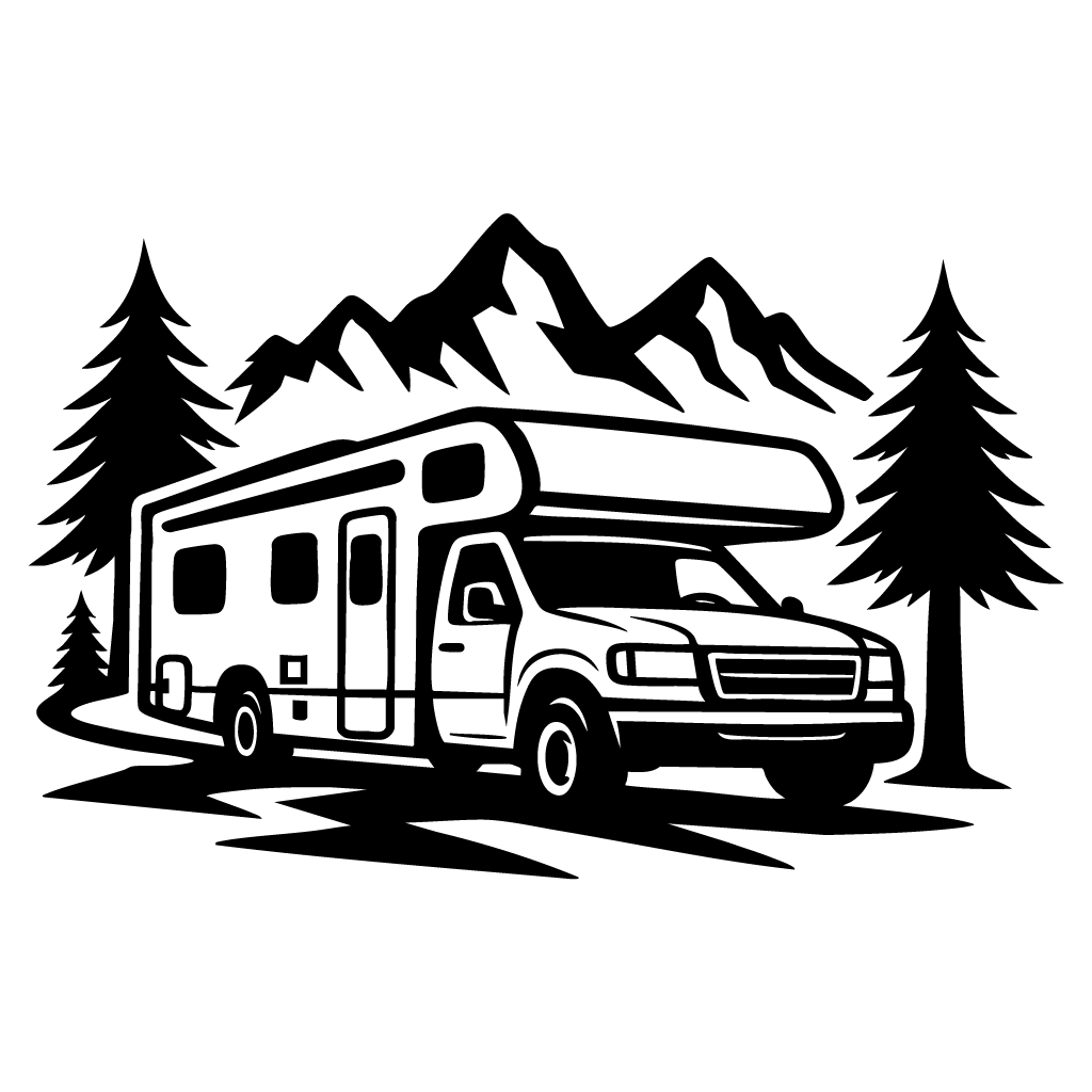 Стикер за автомобил - Camper Life