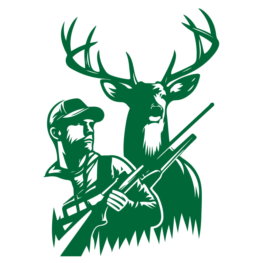 Стикер за автомобил - Deer Hunting 001