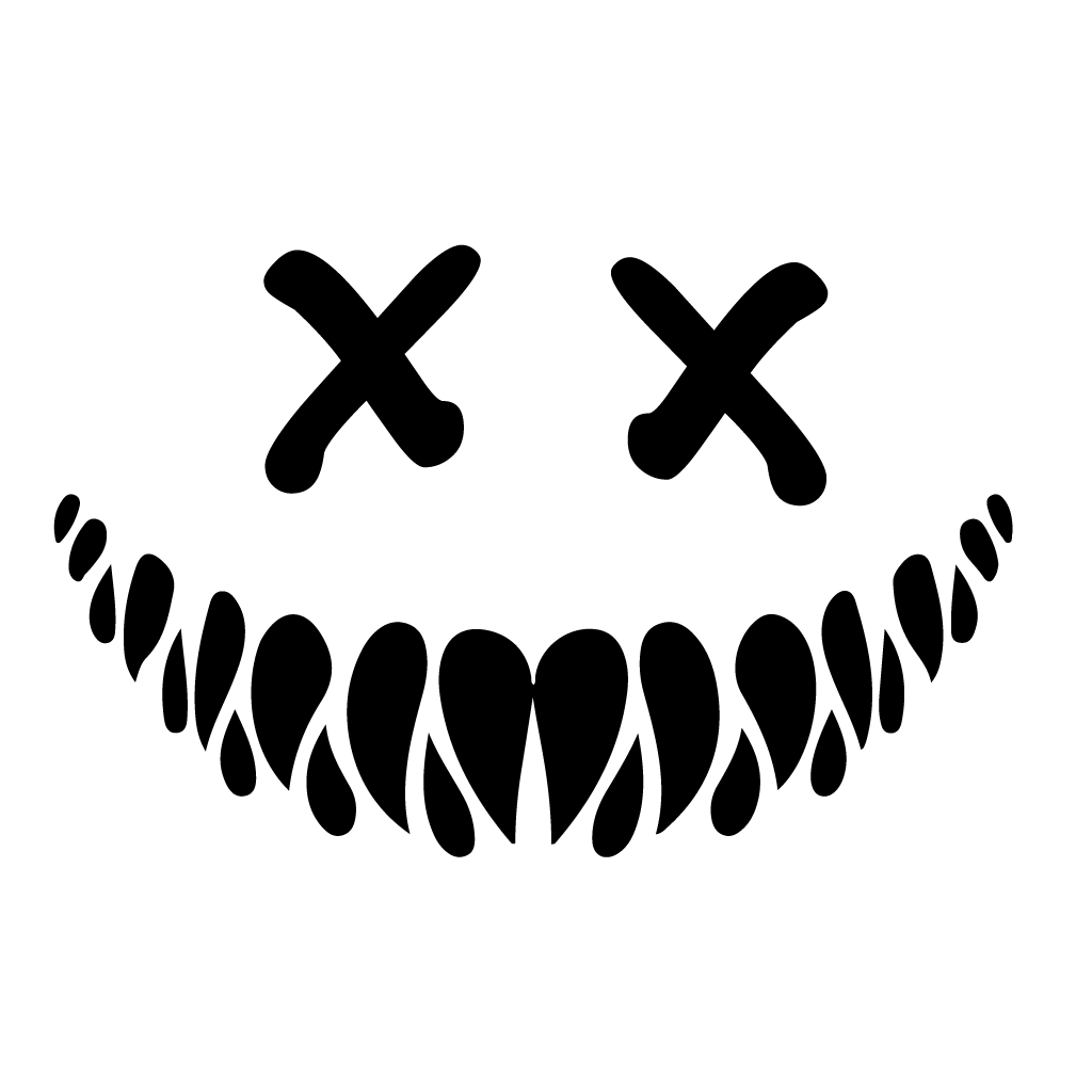 Стикер за автомобил - Devil Smile