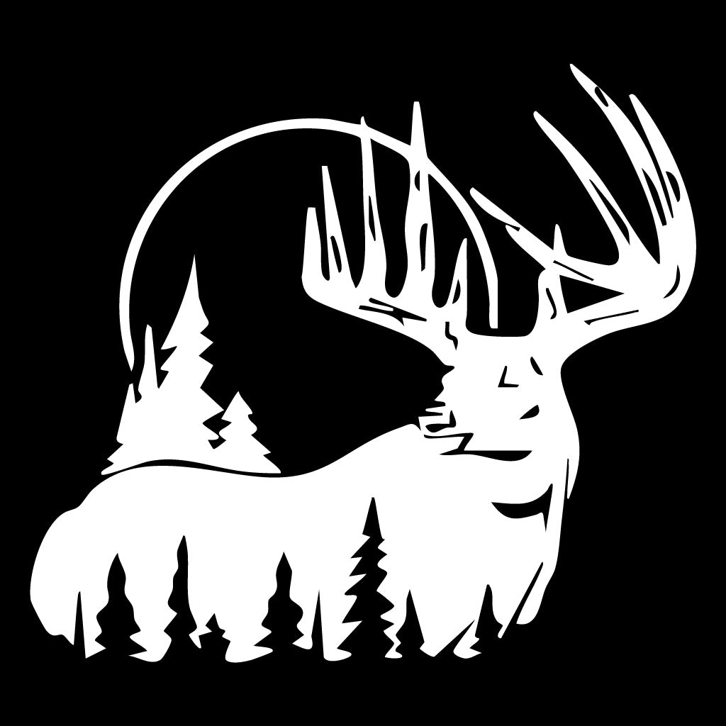 Стикер за автомобил - Forest Deer Outdoors