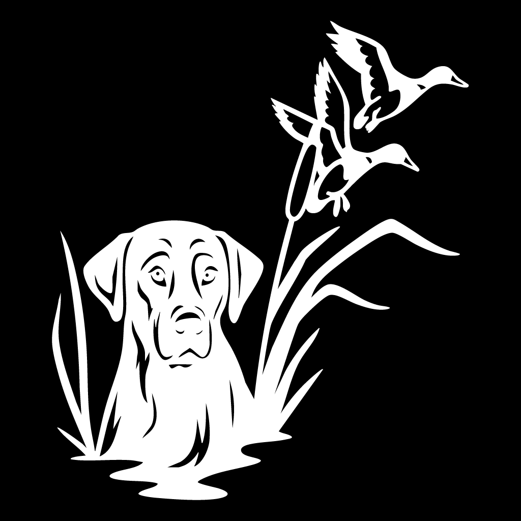 Стикер за автомобил - Hunting Dog