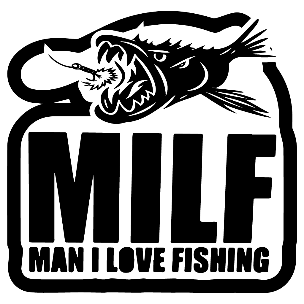Стикер за автомобил - I Love Fishing