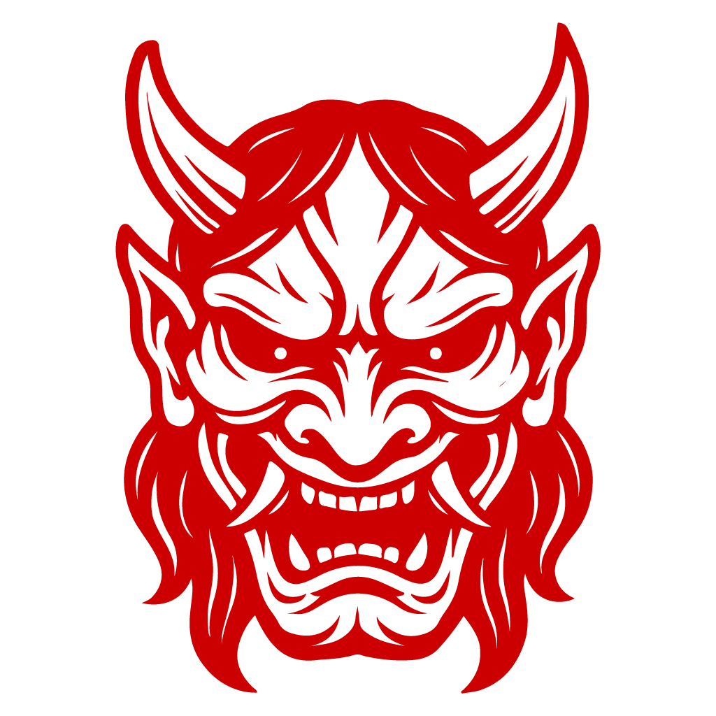 Стикер за автомобил - Огледалото на Они