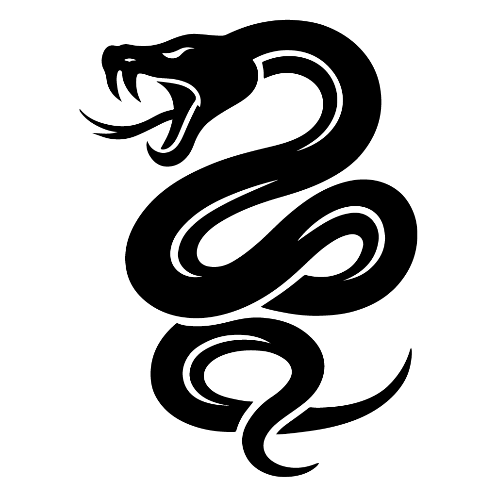 Стикер за автомобил - Snake