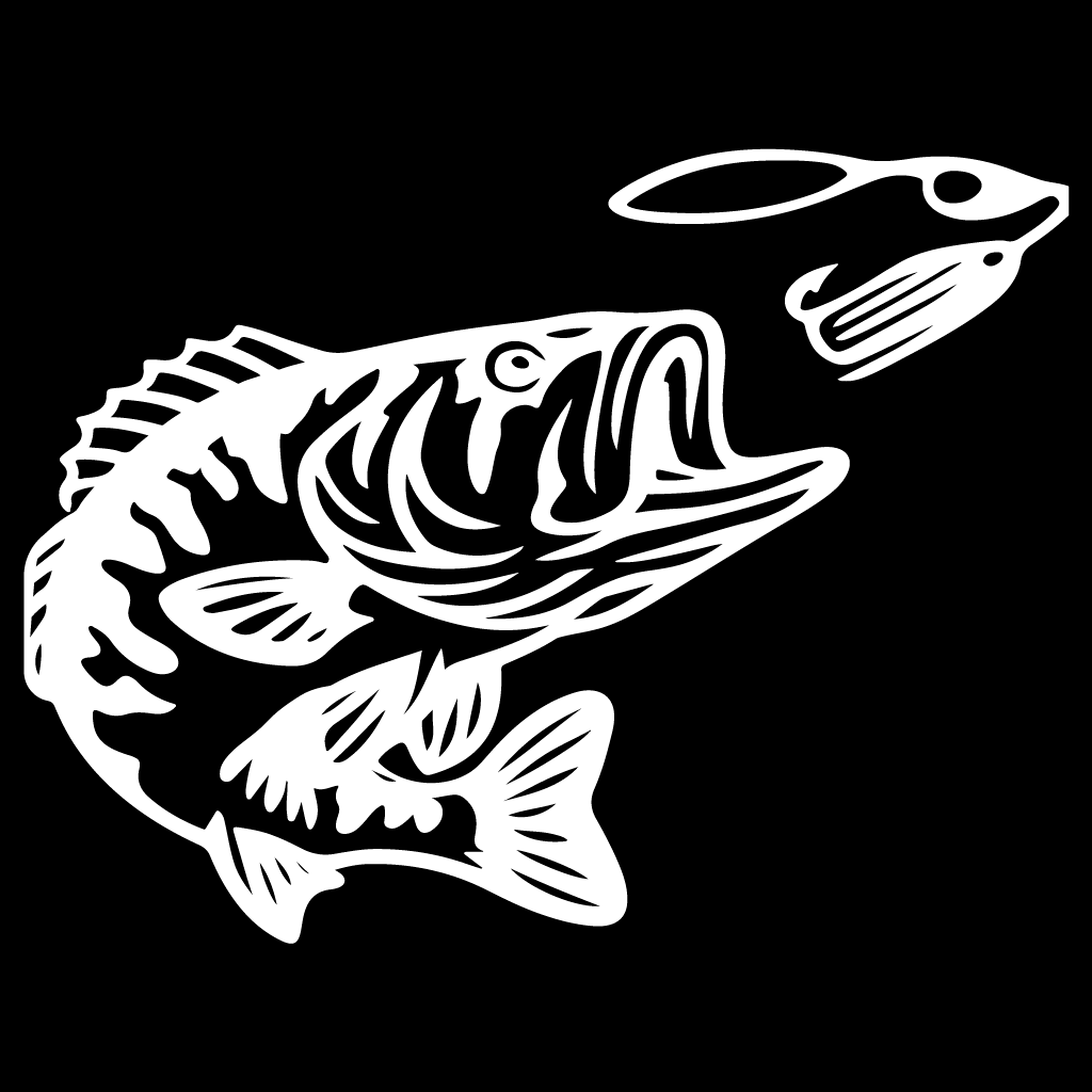 Стикер за автомобил - Fish Spinning