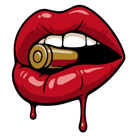 Стикер за Кола - Kiss 002