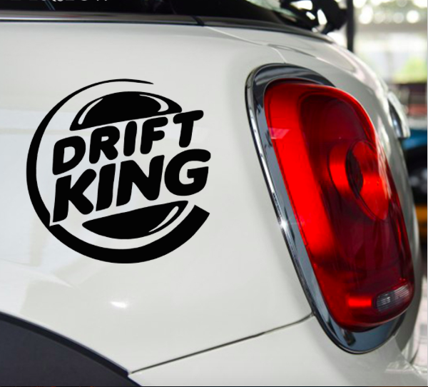 Стикер за автомобил - Drift King - Откачен.Бе