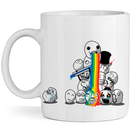 Керамична Чаша - Internet Memes - Откачен.Бе