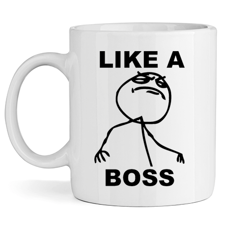 Керамична Чаша - Like a Boss - Откачен.Бе
