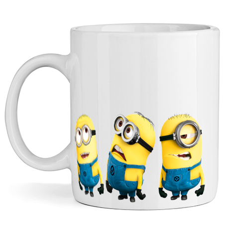 Керамична Чаша - Minions - Откачен.Бе