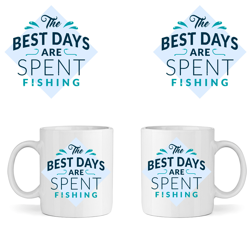 Керамична Чаша Fishing - Откачен.Бе