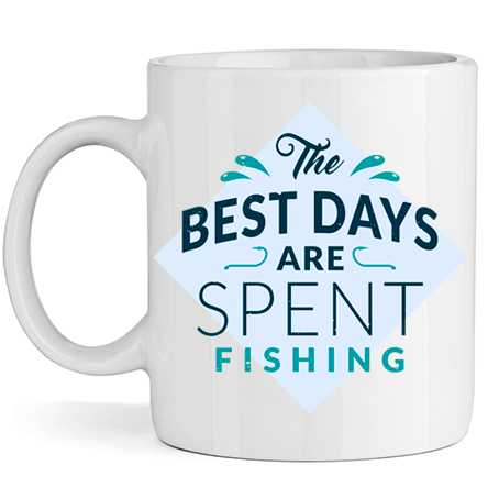 Керамична Чаша Fishing - Откачен.Бе