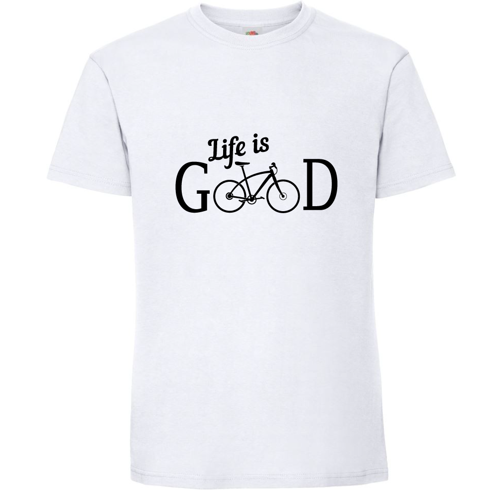 Тениска - Life is GOOD - Откачен.Бе