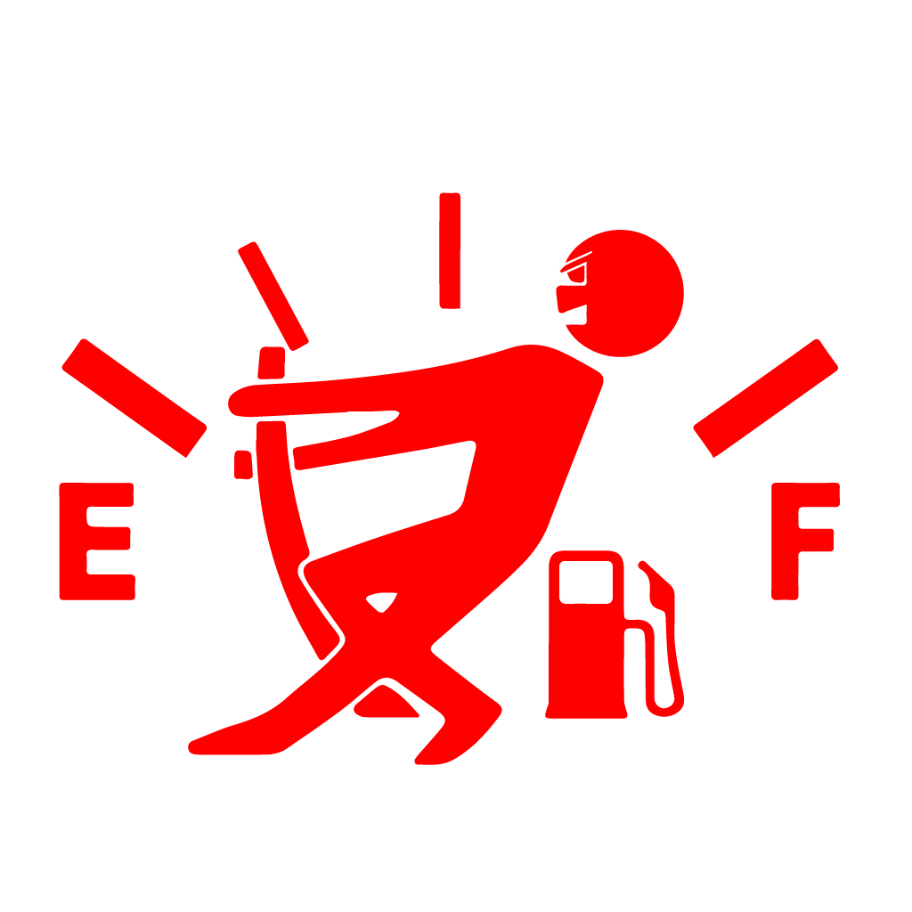 Стикер за автомобил - More Fuel - Откачен.Бе