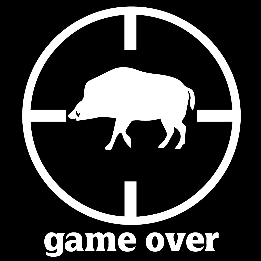 Стикер за автомобил - Game Over - Откачен.Бе