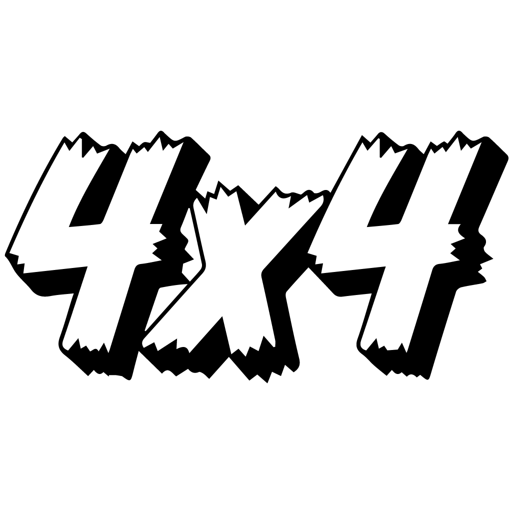 Стикер за автомобил - 4x4 Offroad 003 - Откачен.Бе