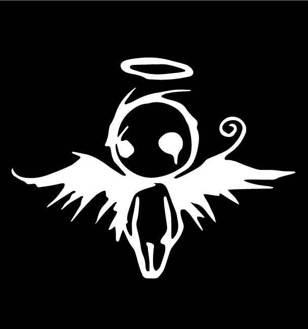 Стикер за автомобил - Angel - Откачен.Бе