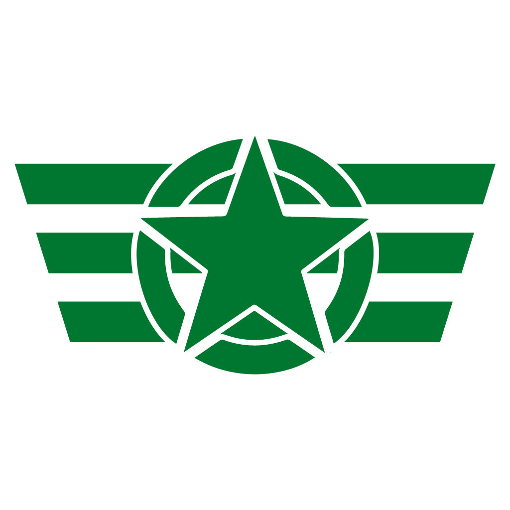 Стикер за автомобил - Army Force Star