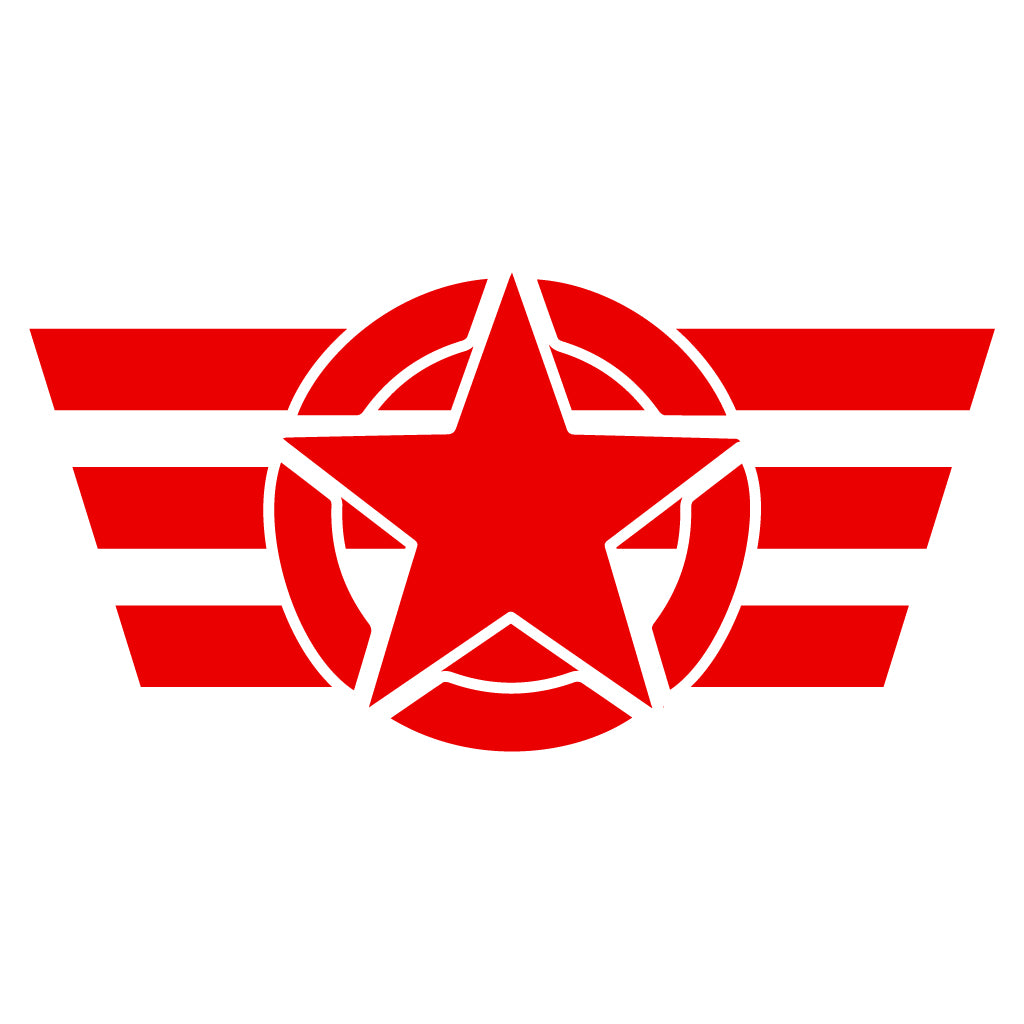 Стикер за автомобил - Army Force Star