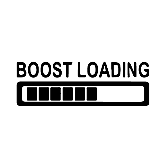 Стикер за автомобил - Boost Loading - Откачен.Бе