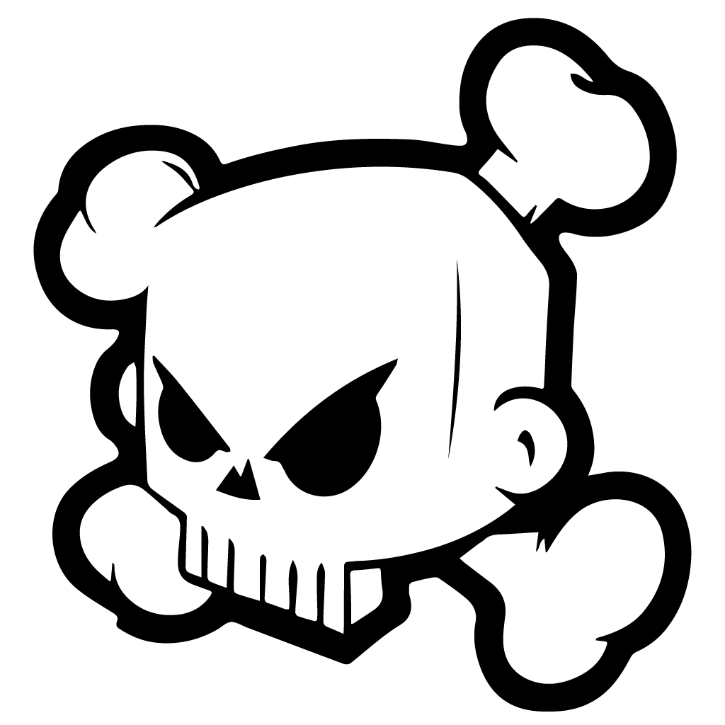 Стикер за автомобил - Drift Skull - Откачен.Бе