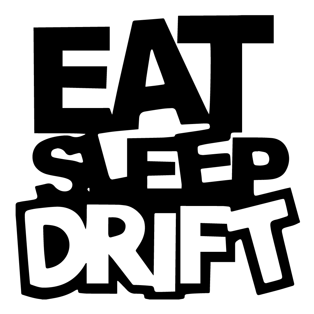 Стикер за автомобил - Eat Sleep Drift