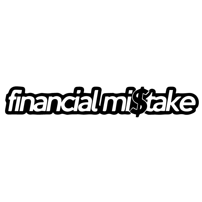 Стикер за автомобил - Financial Mistake - Откачен.Бе