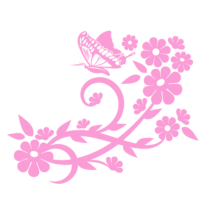 Стикер за автомобил - Flowers - Откачен.Бе
