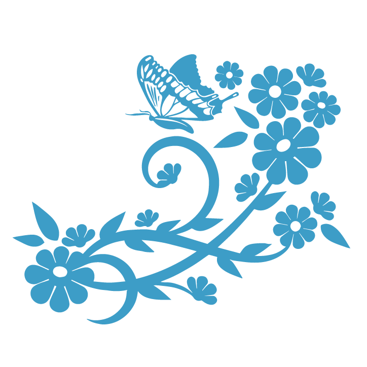 Стикер за автомобил - Flowers - Откачен.Бе