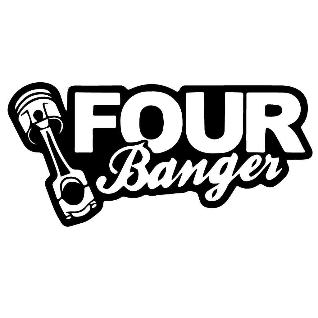Стикер за автомобил - Four Banger - Откачен.Бе