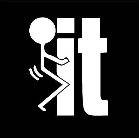 Стикер за автомобил - F 🔞ck It - Откачен.Бе