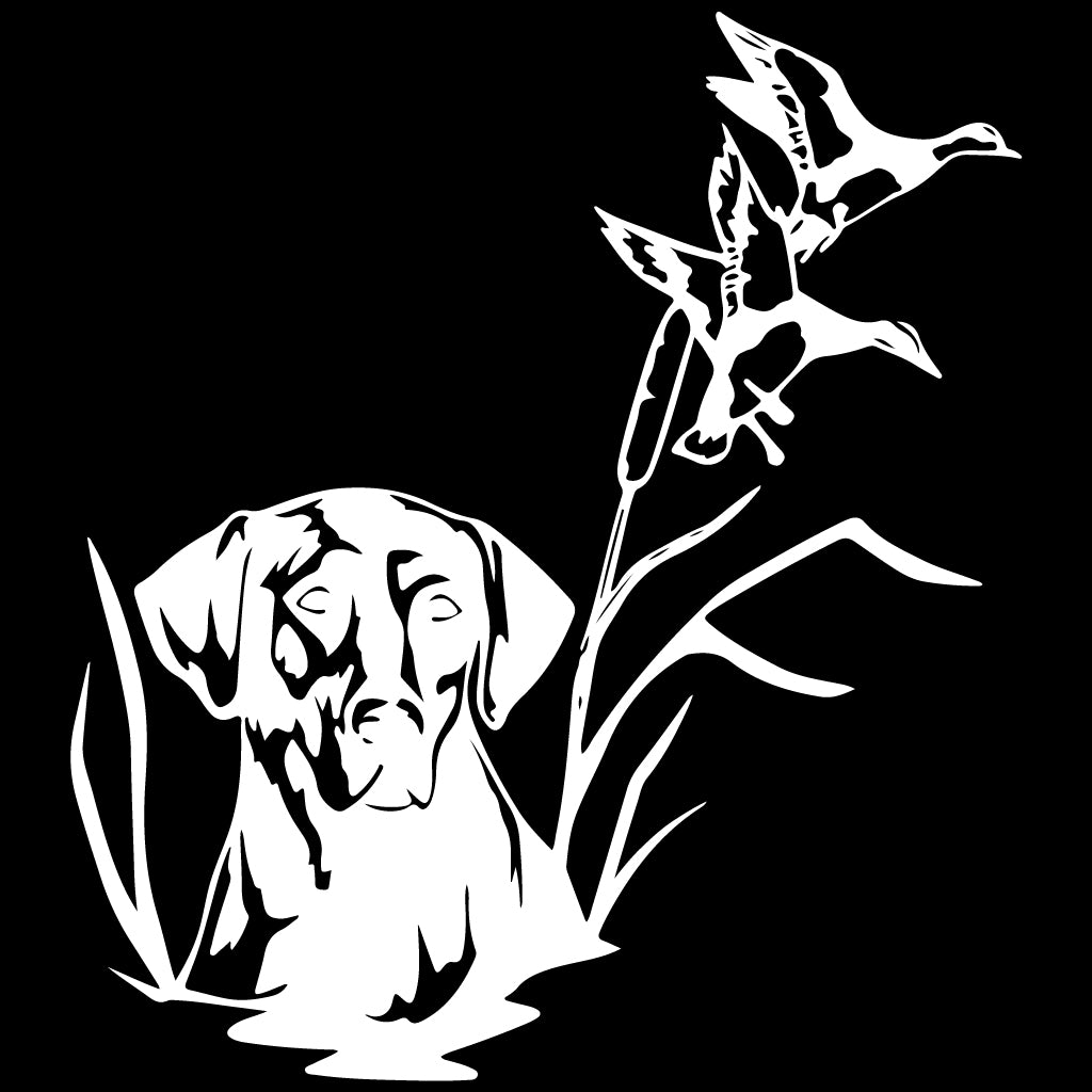 Стикер за автомобил - Hunting Dog