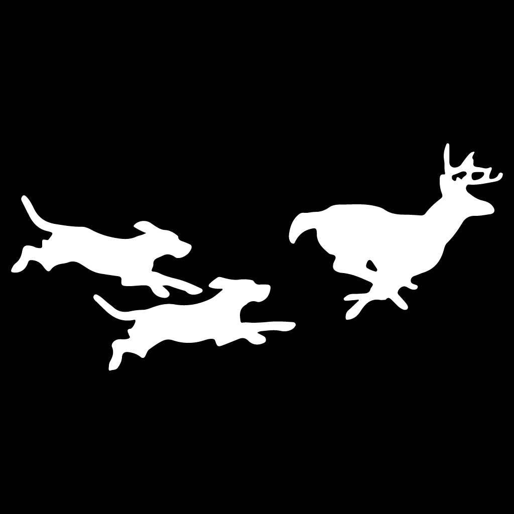 Стикер за автомобил - Hunting Dogs