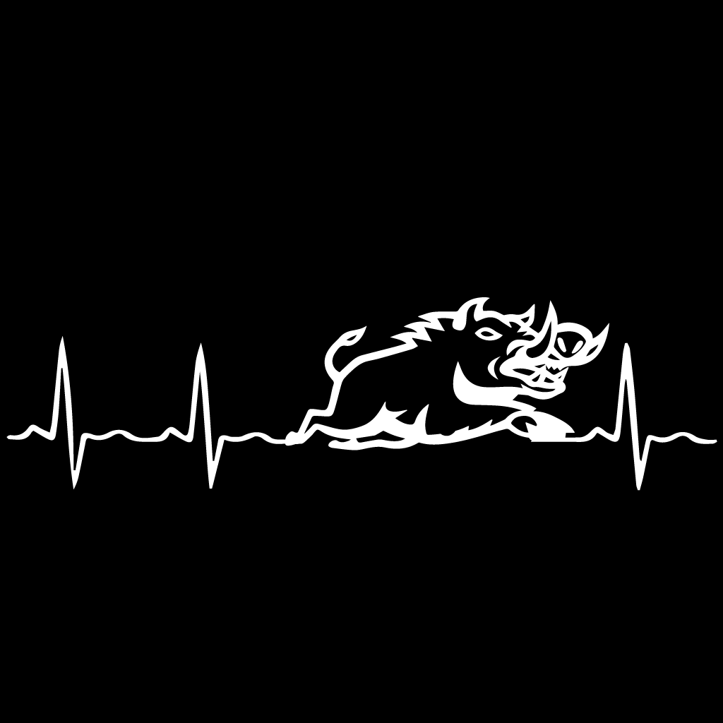 Стикер за автомобил - Hunting Pulse ( Глиган ) - Откачен.Бе