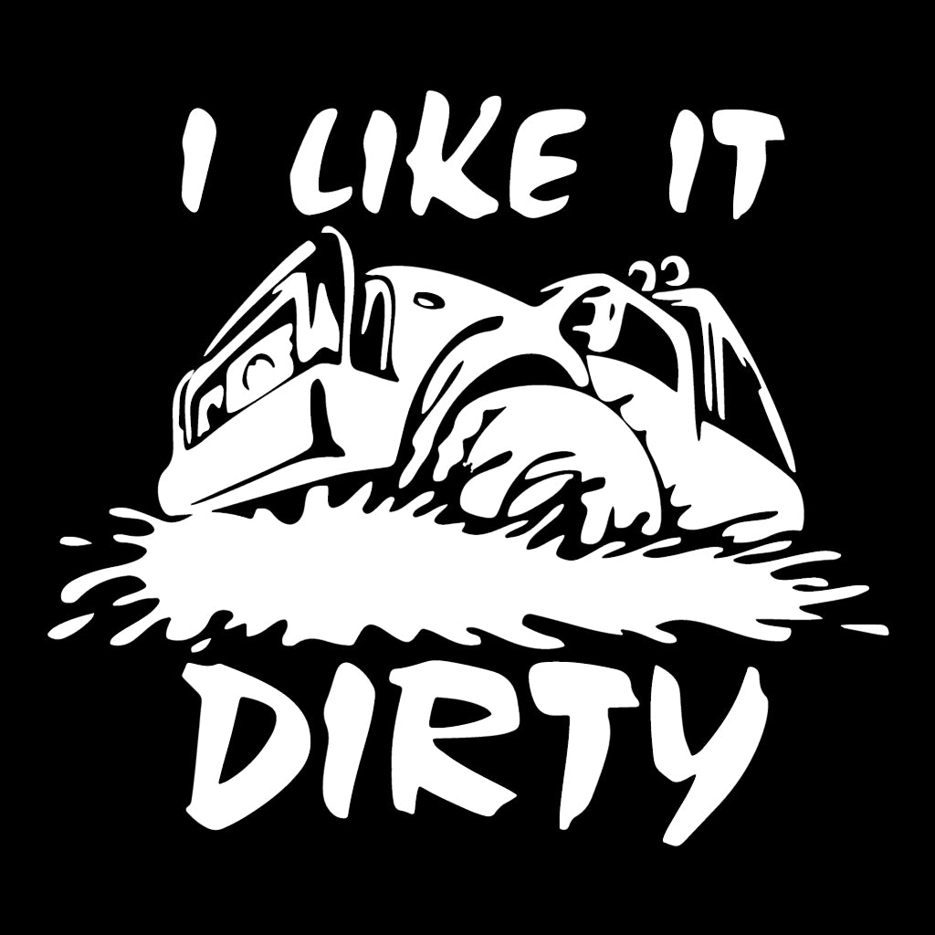 Стикер за автомобил - I Like It Dirty 4x4