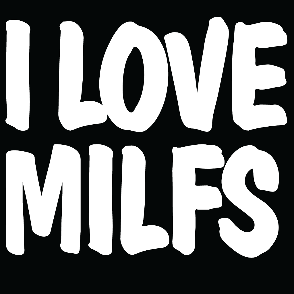 Стикер за автомобил - I LOVE MILFS - Откачен.Бе