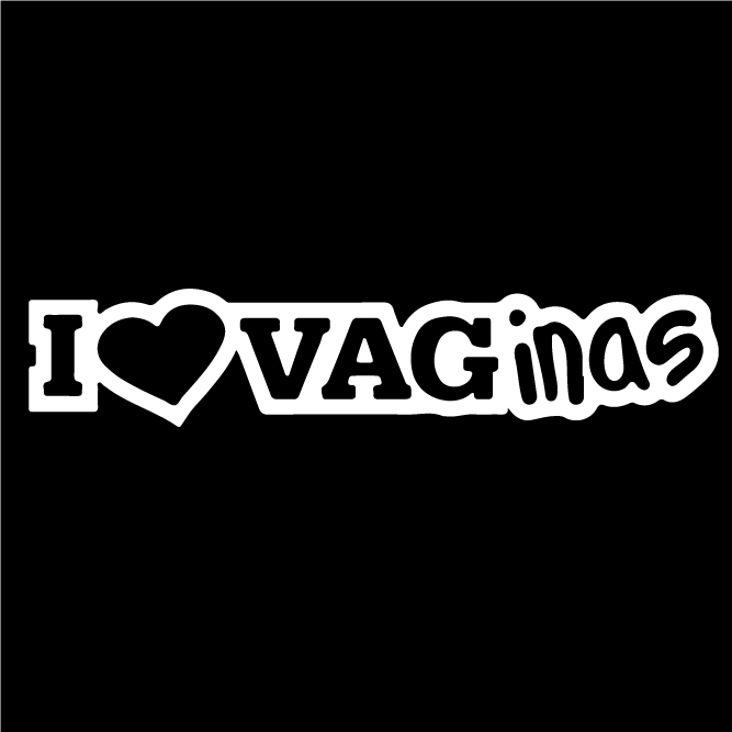 Стикер за автомобил - I Love VAG - Откачен.Бе