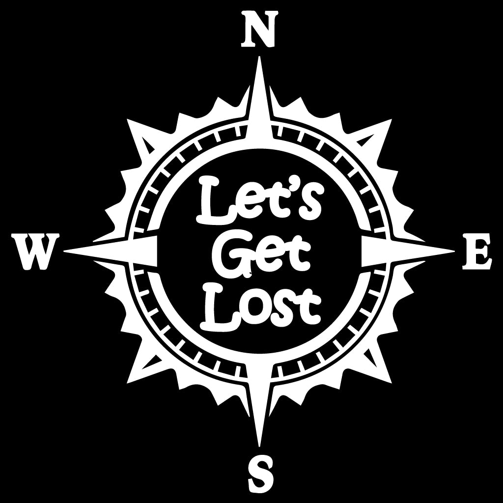 Стикер за автомобил - Let's Get Lost / Explore