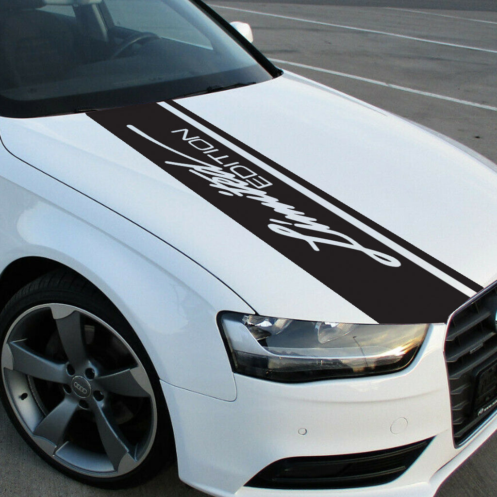 стикер лепенка лента за преден капак Limited edition tuning