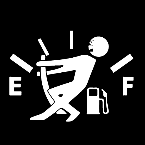 Стикер за автомобил - More Fuel - Откачен.Бе