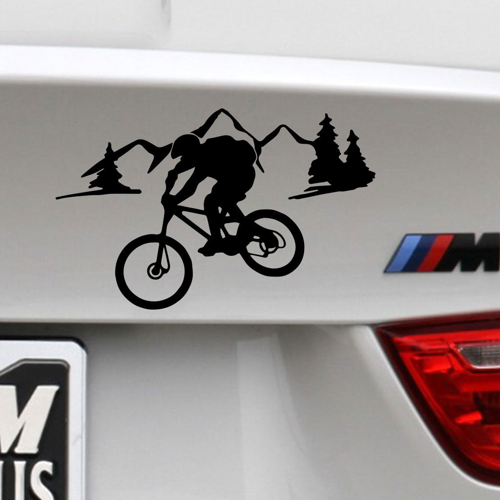 лепенка за стъкло стикер байк колело mountain bike downhill фолио стъкло