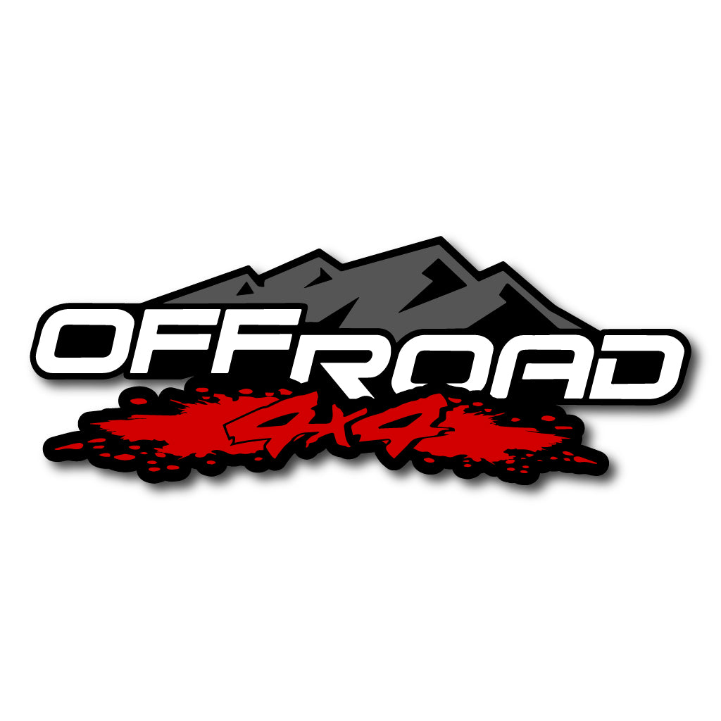 лепенка 4х4 офроуд offroad стикер за джип стъкло