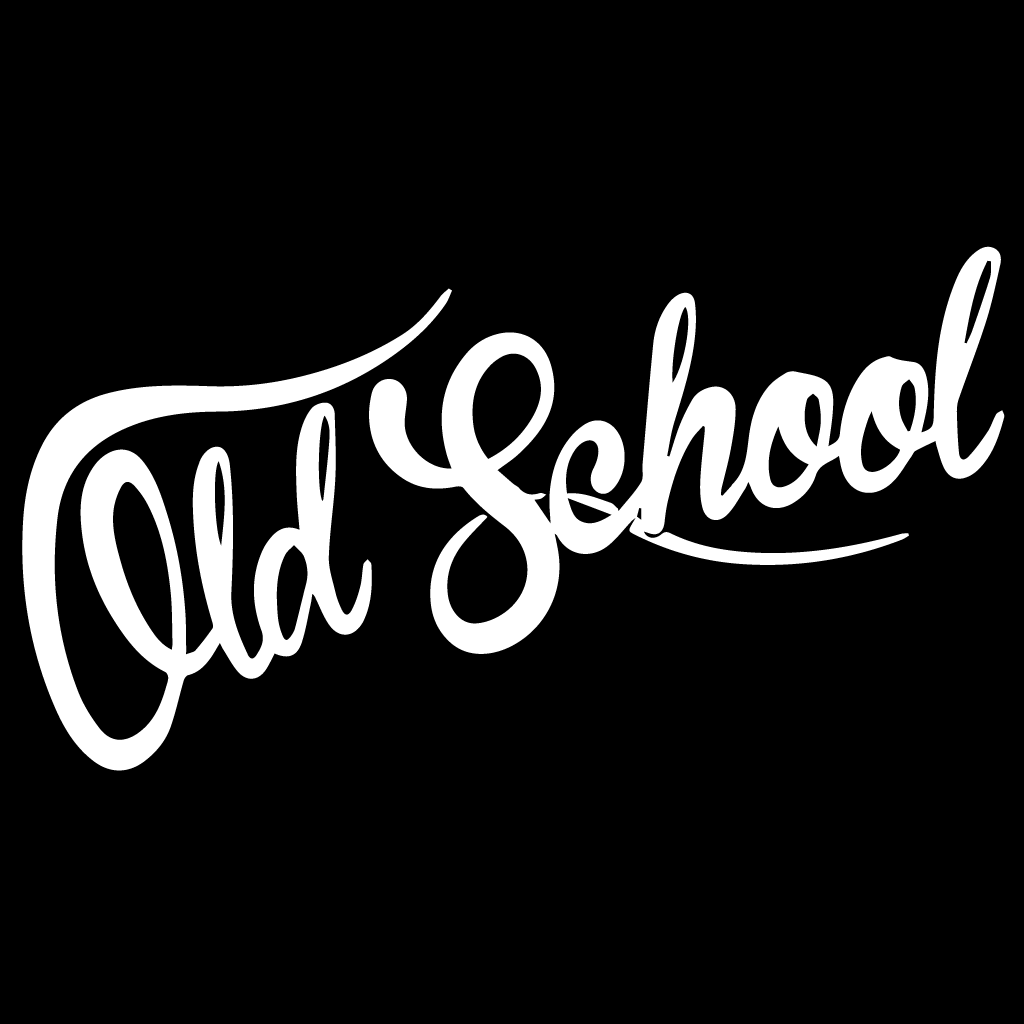 Стикер за автомобил - Old School - Откачен.Бе