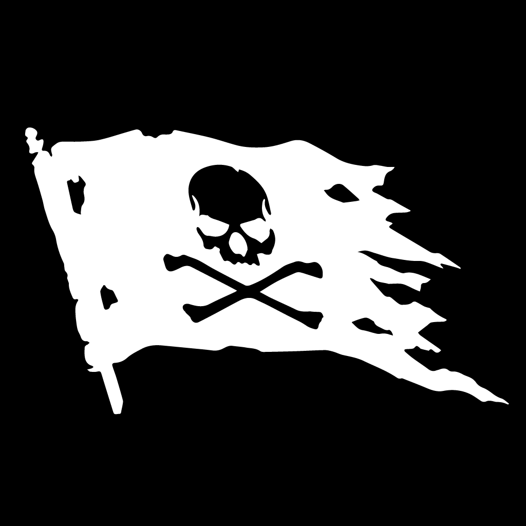 Стикер за автомобил - Pirate Flag / Пиратско Знаме