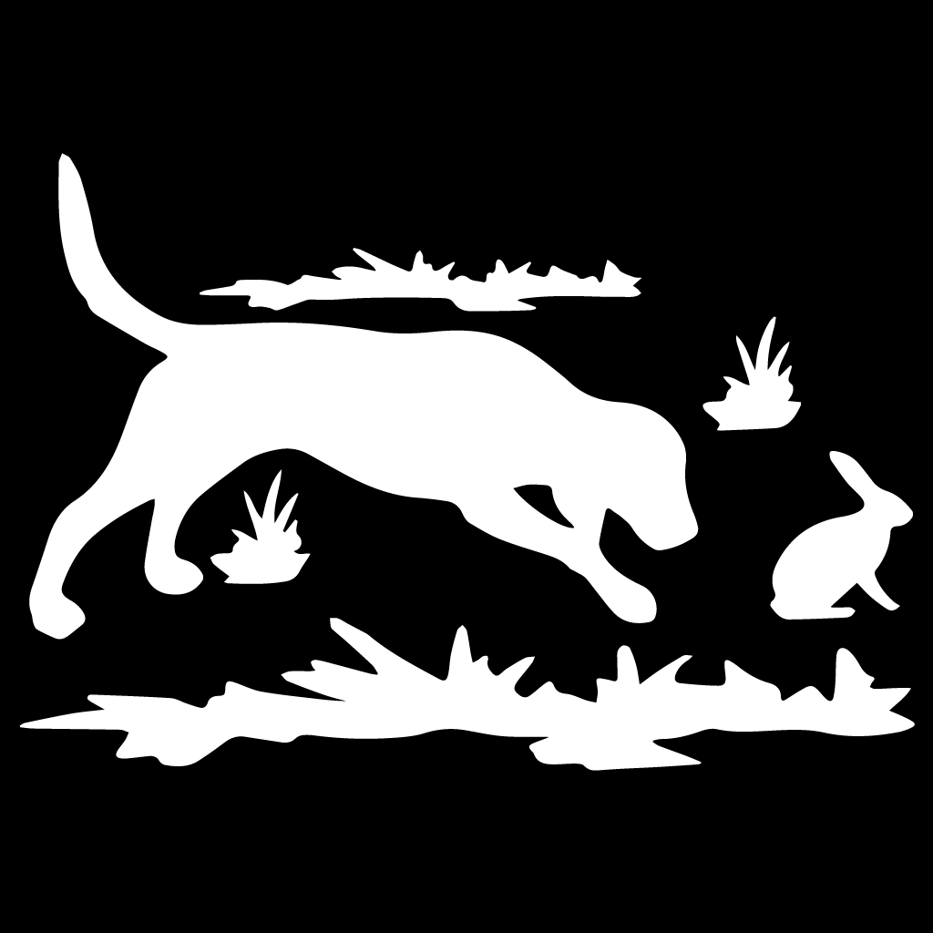 Стикер за автомобил - Rabbit Hunt - Откачен.Бе