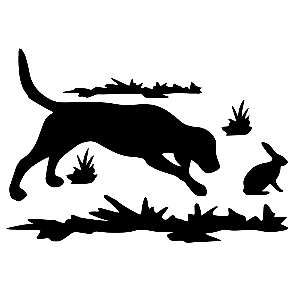 Стикер за автомобил - Rabbit Hunt - Откачен.Бе