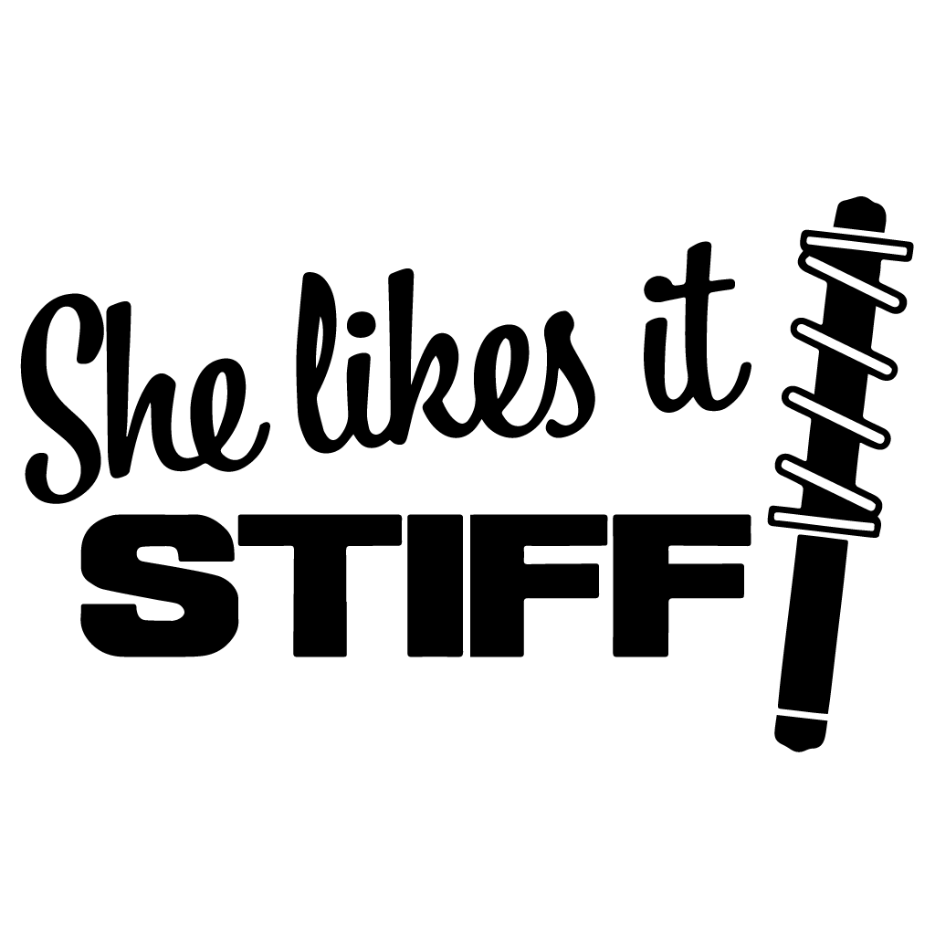 Стикер за автомобил - She Likes It Stiff